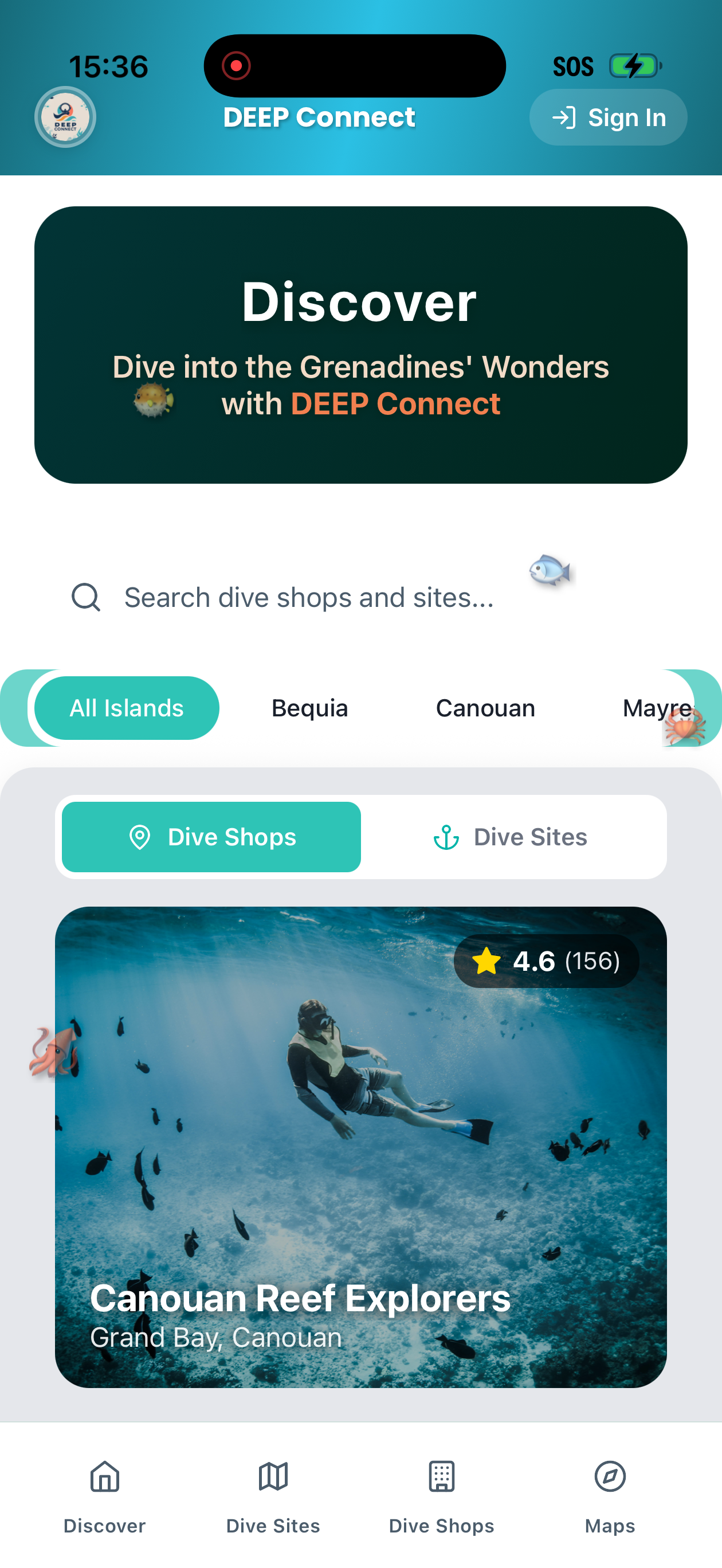 Deep Connect Screenshot 1